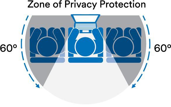 3M Filtro de Privacidad PF140W9B para Portátil Pantalla Ancha 14.0" con Sistema de Fijación COMPLY