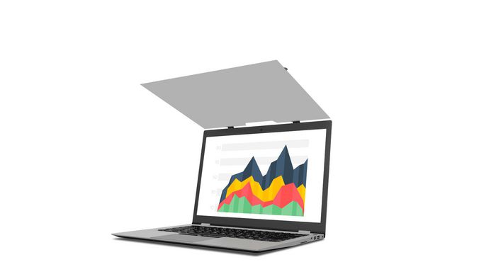 3M Filtro de Privacidad PF140W9B para Portátil Pantalla Ancha 14.0" con Sistema de Fijación COMPLY