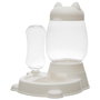 The Concept Factory Comedero-Bebedero Gato 2 en 1 Mon Chat Mon Ch Capacidad 2.2L Comida 400ml Bebida Medidas 25x27xh30cm