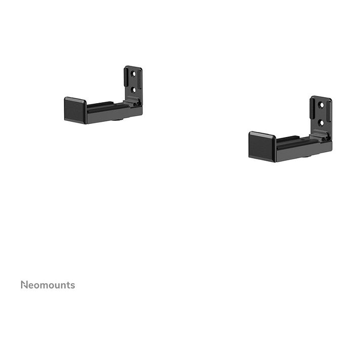 Neomounts AWL29-550BL1 Soporte para Barra de Sonido Universal, Profundidad Ajustable (9-15.4 cm), Negro, Acero, 15 kg