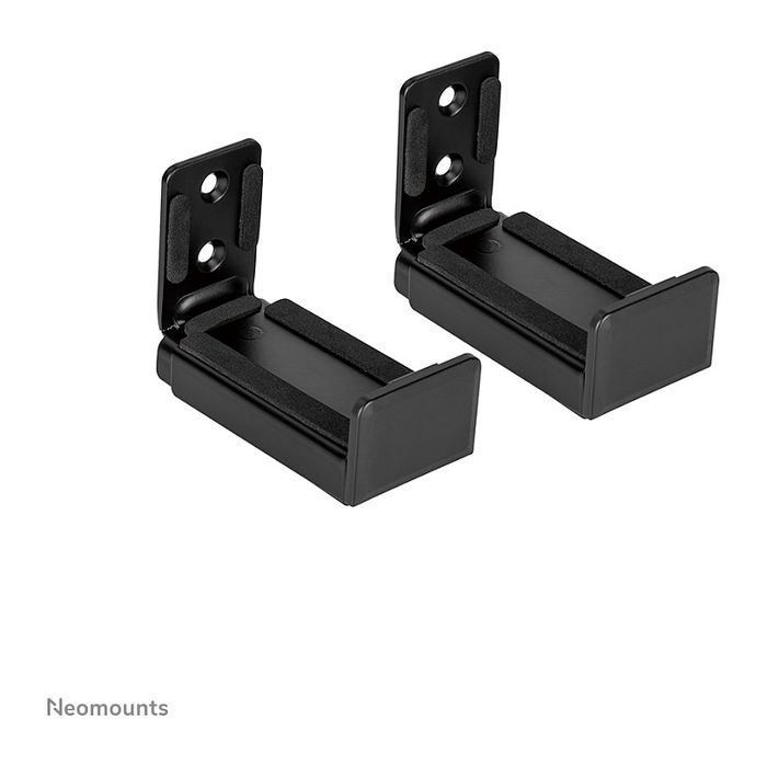 Neomounts AWL29-550BL1 Soporte para Barra de Sonido Universal, Profundidad Ajustable (9-15.4 cm), Negro, Acero, 15 kg