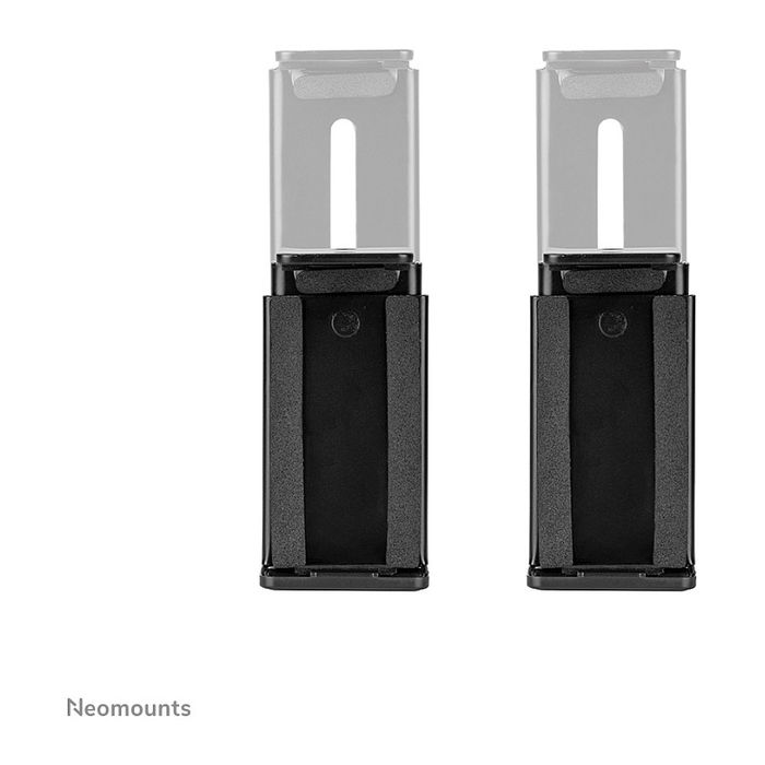 Neomounts AWL29-550BL1 Soporte para Barra de Sonido Universal, Profundidad Ajustable (9-15.4 cm), Negro, Acero, 15 kg