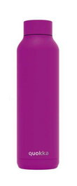 QUOKKA Botella Termo Acero Inoxidable 630 ml, Color Frambuesa Rosa Sólido, Modelo Solid Rasberry Pink
