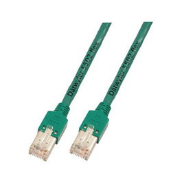 EFB Elektronik Cable de red Cat5e S/UTP K8706.1 Verde 1m
