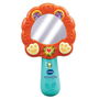 VTech Espejo para Bebé Leo - Reflejos, Doble Función Sonajero y Espejo con Luces y Sonidos, Juguete de Desarrollo 1 a 36 Meses