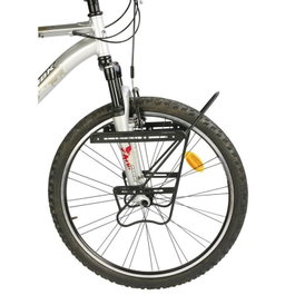 Zefal Raider Front Portabultos Delantero Ajustable Aluminio 6061, 2x9 kg, Compatible Frenos Disco