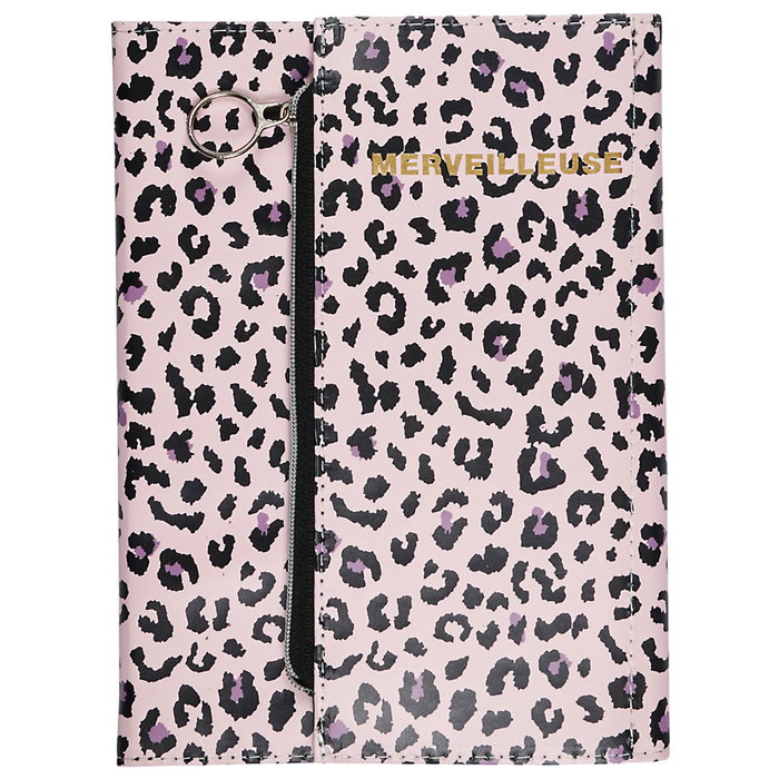 The Concept Factory Libreta con Estuche Estampado Leopardo