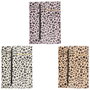 The Concept Factory Libreta con Estuche Estampado Leopardo