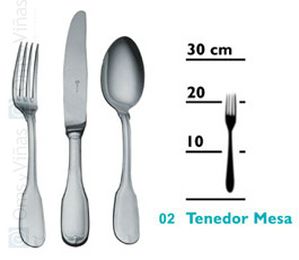 Santander Tenedor Mesa (Set de 12) تقدّم producto de la línea Santander. Santander Tenedor Mesa (Set de 12) تقدّم producto de la línea Santander.