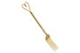 DKD Home Decor Set de Cubertería 16 Piezas Inox Corazón Dorado