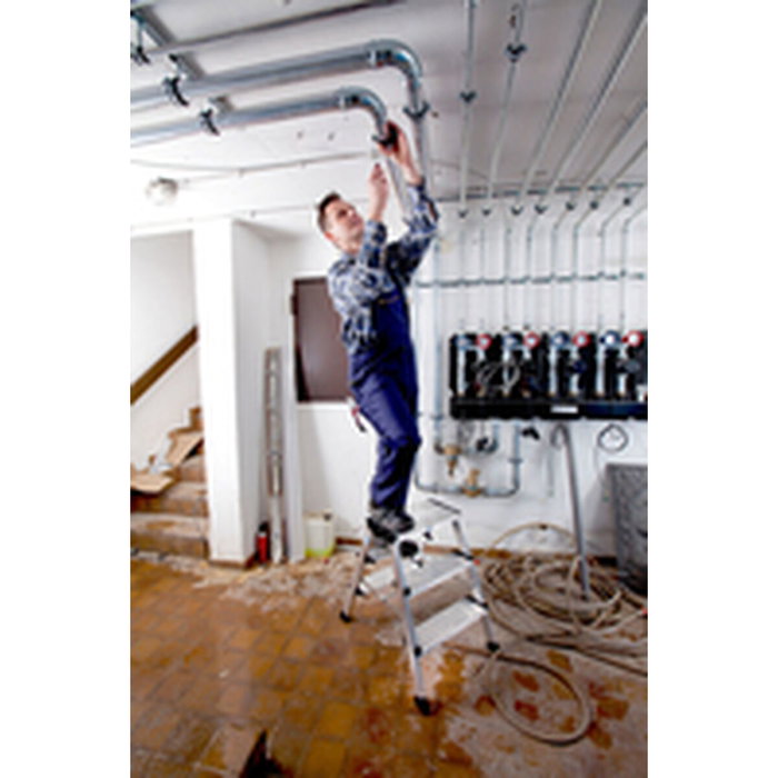 Escalera 3 peldaÑos plegables treppo 2x3 krause