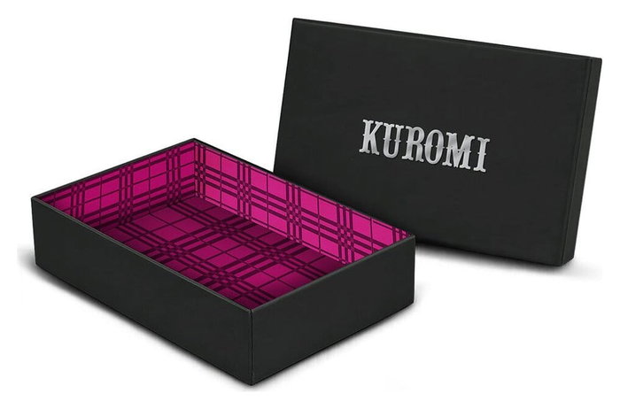 KARACTERMANIA Sanrio Slim Cartera Kuromi Face KARACTERMANIA Sanrio Slim Cartera Kuromi Face
