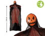 Atosa Calabaza Decoración Halloween Figura Colgante Gigante Con Capa 210 cm