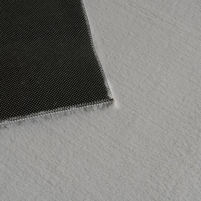 Ixia Alfombra Gris de Poliéster 80 x 2,70 x 150 cm
