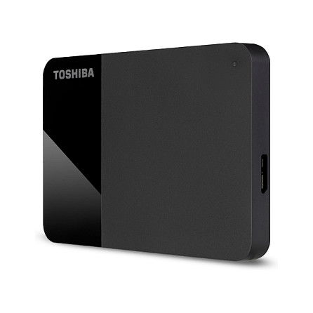 Toshiba Canvio Ready Disco Duro Externo HDD 4TB 2.5 Pulgadas USB 3.2 Gen 1 Micro-B, Negro - Plug and Play, Compatible con Windows