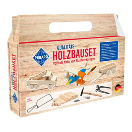 Pebaro Kit de construcción de madera en caja de cartón
