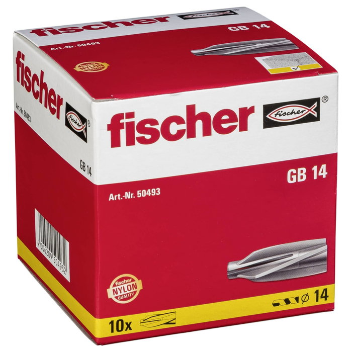 Fischer Aircrete Anchor GB 14, 10 unidades