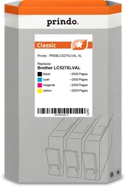 Prindo Multipack Classic XL Negro, Cian, Magenta, Amarillo