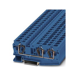 Phoenix Contact ST 6-TWIN BU Borna de paso de 3 conductores