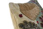 DKD Home Decor Funda Cojín Multicolor 1 x 50 x 50 cm con Hojas en Poliéster