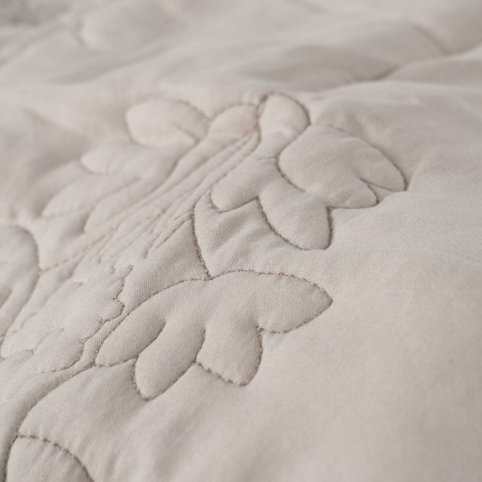 Ixia Colcha Beige de Poliéster 240 x 260 cm