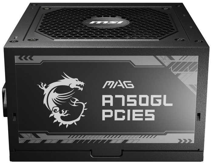 MSI MAG A750GL PCIE5 750 W 80 PLUS Gold Totalmente Modular Negro