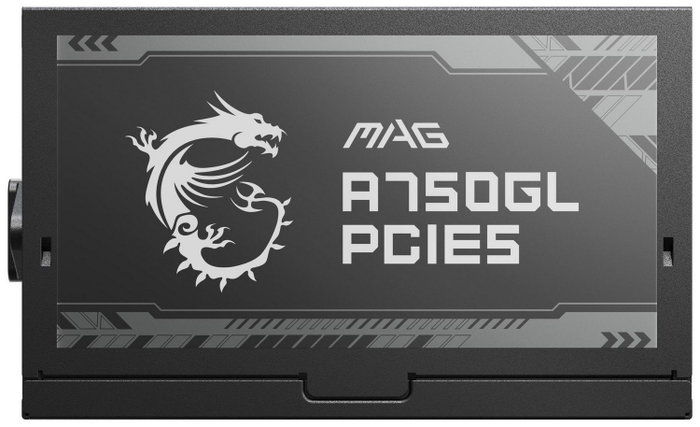 MSI MAG A750GL PCIE5 750 W 80 PLUS Gold Totalmente Modular Negro