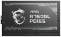 MSI MAG A750GL PCIE5 750 W 80 PLUS Gold Totalmente Modular Negro