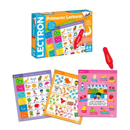 Diset 63885 Lectron Primeras Lecturas, Láminas Ilustradas para Escritura y Lenguaje, +4 años, Español