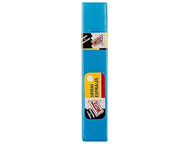 WUTO Pelos de Sierra Espiral Nº 3 de 13 mm, caja de 144 unidades WUTO Pelos de Sierra Espiral Nº 3 de 13 mm, caja de 144 unidades