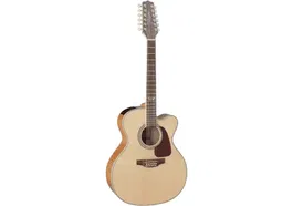 Takamine GJ72 E/A - Guitarra Jumbo 12 Cuerdas Cutaway Acústica/Eléctrica en acabado Natural