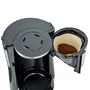 Severin KA 4847 Cafetera de filtro plateada, 1000W, 1.25L, para 8 tazas, jarra térmica