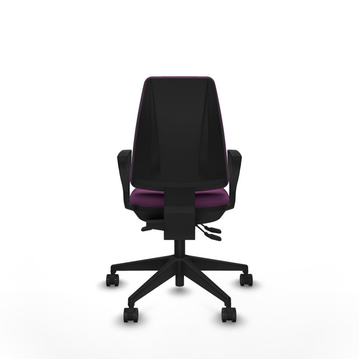 PIQUERAS Y CRESPO Silla de oficina Elche con mecanismo Asincro, Morado PIQUERAS Y CRESPO Silla de oficina Elche con mecanismo Asincro, Morado