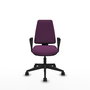 PIQUERAS Y CRESPO Silla de oficina Elche con mecanismo Asincro, Morado