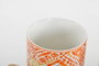 DKD Home Decor Bote Porcelana Bambú 9,8x9,8x15,5 2 Surt.