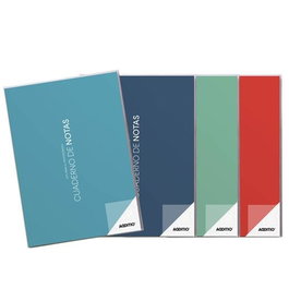 Additio Cuaderno De Notas A4 Para Profesorado, Cubierta PVC, 64 Páginas, Colores Surtidos
