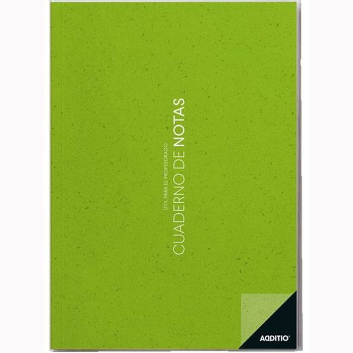 Additio Cuaderno de Notas A4 para Profesorado con Planificación y Evaluación Additio Cuaderno de Notas A4 para Profesorado con Planificación y Evaluación