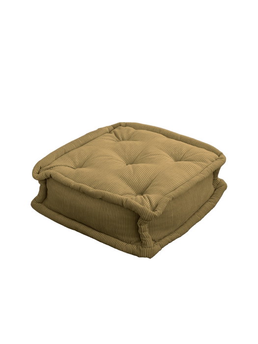 Atelier Del Sofa Cojín de Terciopelo Caqui 55x55x16 cm