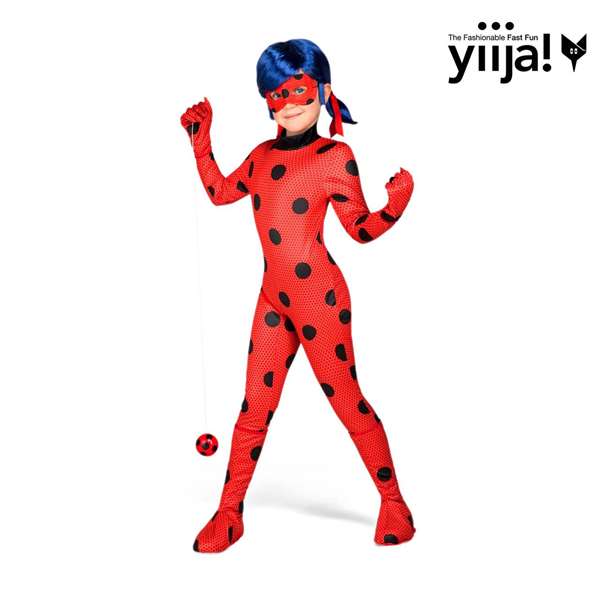 My Other Me Disfraz Infantil Lady Bug Talla 12/14 Años con Peluca My Other Me Disfraz Infantil Lady Bug Talla 12/14 Años con Peluca