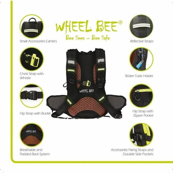 Schildkrot Mochila para bicicleta Wheel Bee Bolsa Stelvio