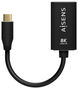 Aisens Conversor USB-C a DisplayPort 8K@60Hz Negro