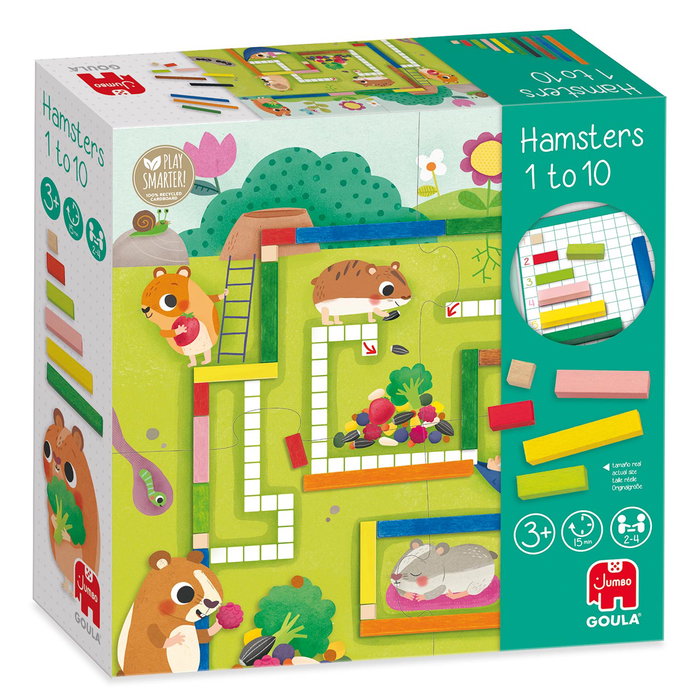 Goula Juego Hamster 1-10 Matemáticas Goula Juego Hamster 1-10 Matemáticas