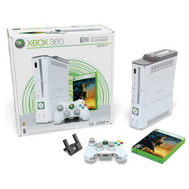 MEGA HWW15 Juego de construcción para adultos, Set coleccionable Xbox 360 con luces, 1342 piezas, Compatible con LEGO