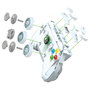 MEGA HWW15 Juego de construcción para adultos, Set coleccionable Xbox 360 con luces, 1342 piezas, Compatible con LEGO
