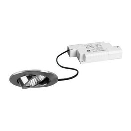Brumberg 39363153 EB-Strahler-Set BB03 redondo níquel 6W 230V 630lm 3K