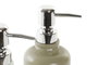 DKD Home Decor Dosificador de Cristal y ABS 400ml Surtido de 4 Unidades