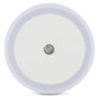 ENTAC Luz de noche LED con sensor de luz Blanco Cálido Blanco