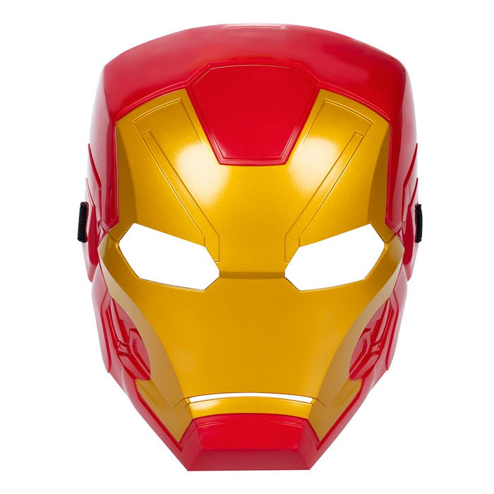 Hasbro G0436 - Pack de 2 Máscaras de Disfraz para Niños, Marvel Avengers: Iron Man y Hulk, Licencia Oficial, Edad +5 años
