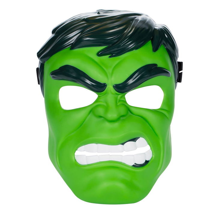 Hasbro G0436 - Pack de 2 Máscaras de Disfraz para Niños, Marvel Avengers: Iron Man y Hulk, Licencia Oficial, Edad +5 años