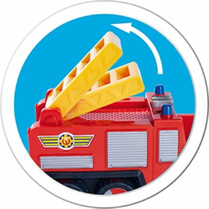 Silvertorn Mini vehículo Sam el Bombero - Camión Júpiter con figura articulada